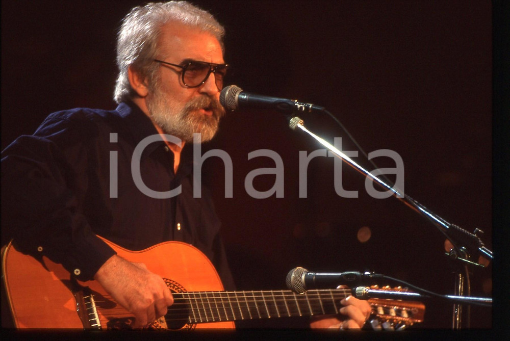 35mm vintage slide* 1994 SANREMO Gianni SIVIERO al CLUB TENCO 94 (4)