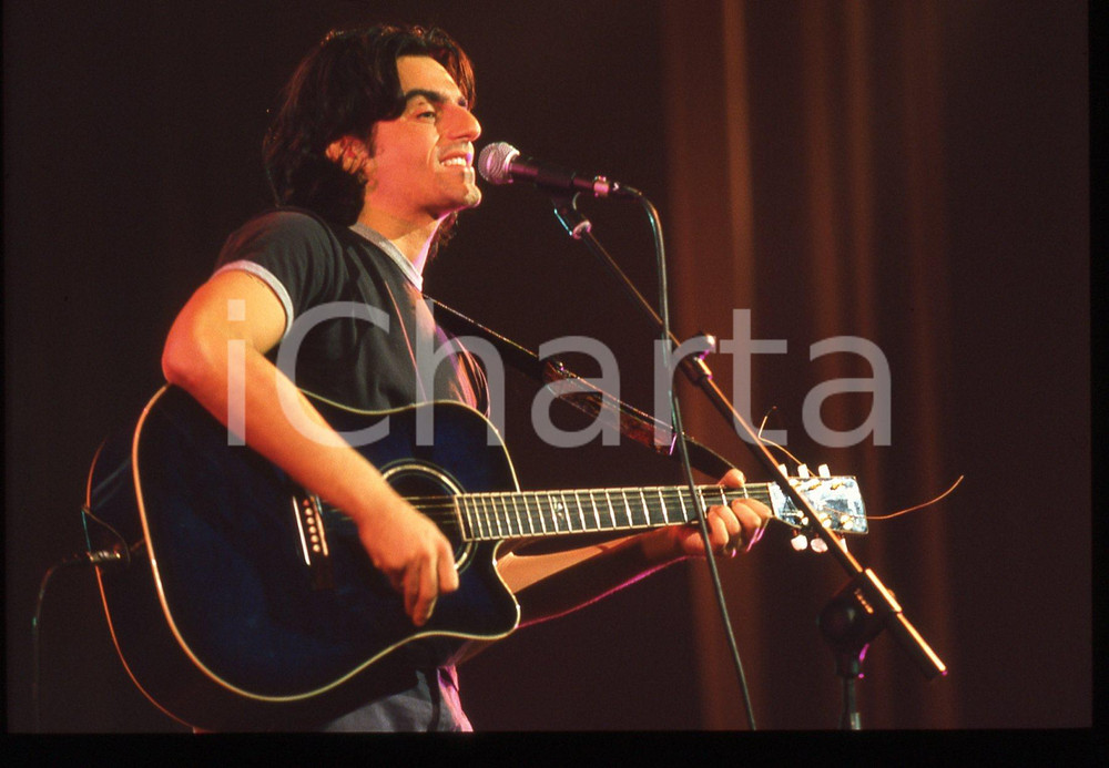 35mm vintage slide* 1999 SANREMO Davide DE MARINIS al Jubilmusic Festival (5)