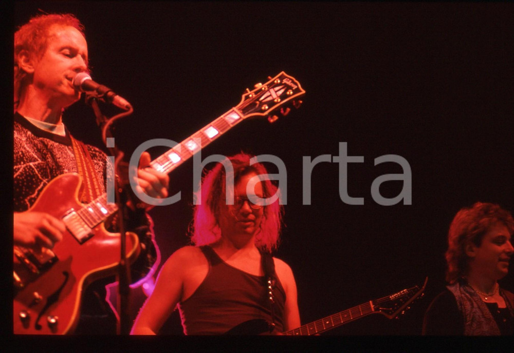 35mm vintage slide* 1988 MUSICA Robby KRIEGER "Night Of The Guitar Tour" (4)