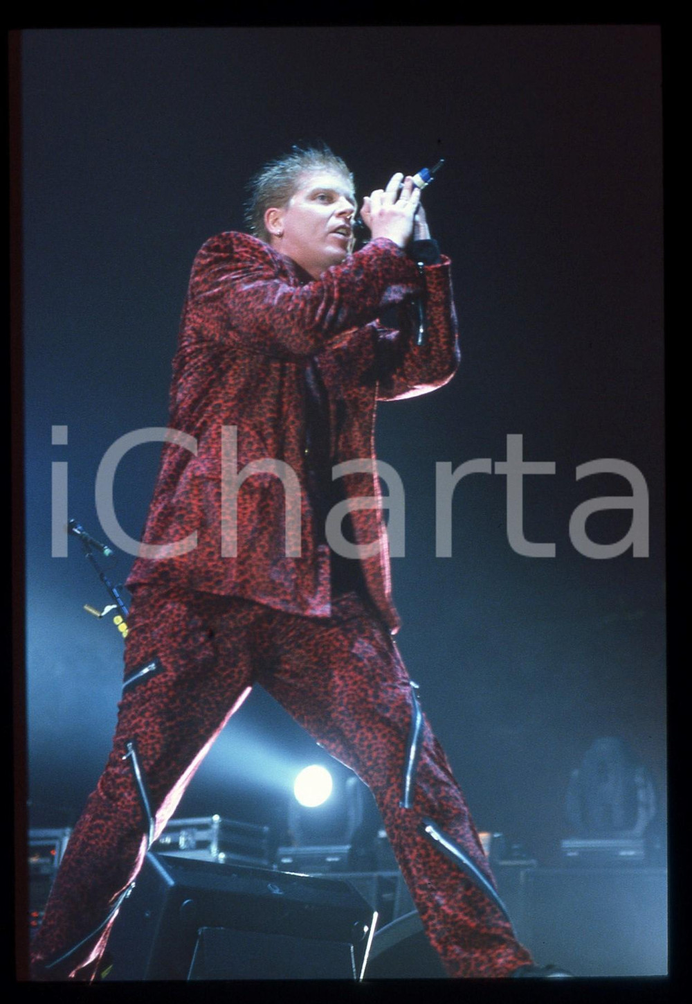 35mm vintage slide* 2000ca MUSICA Dexter HOLLAND degli OFFSPRING in concerto 6
