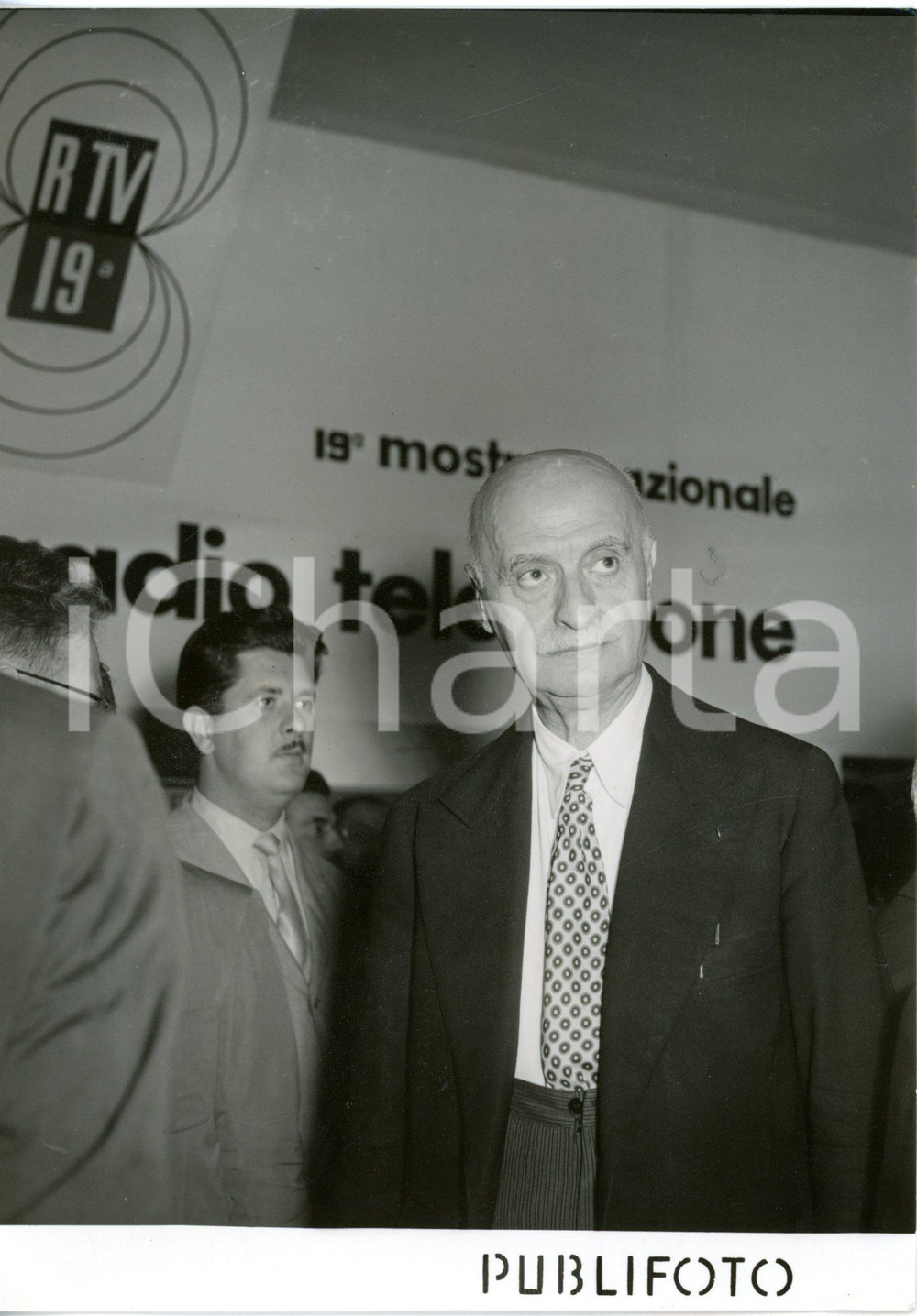 1953 MILANO Inaugurazione 19° Mostra della radio e della tv - Modesto PANETTI 