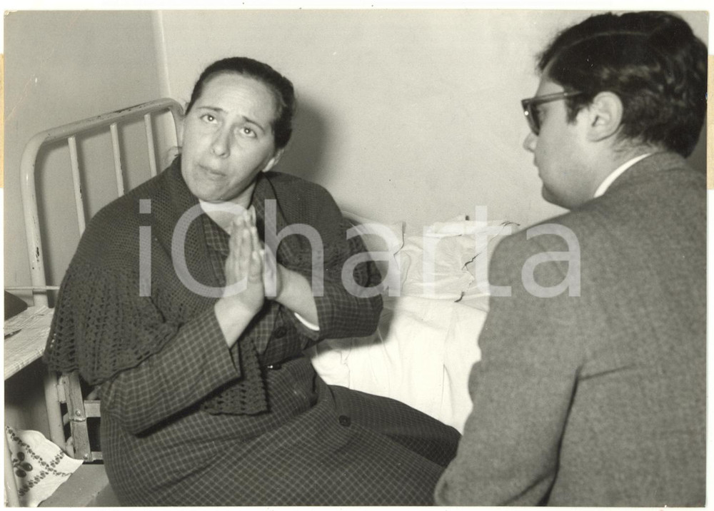 1959 SIRACUSA Paola RUSCICA moglie del bigamo Francesco MULÉ ^Foto 18x13