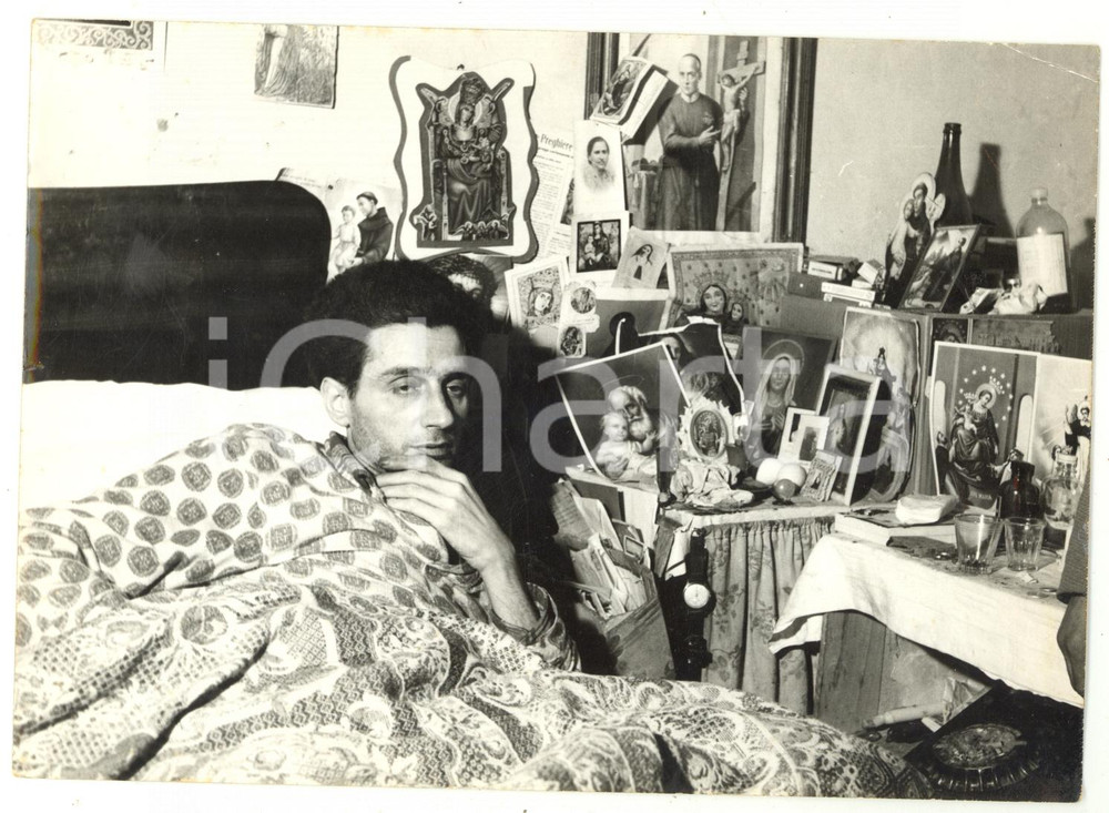 1960 NAPOLI Malato cronico Salvatore IORIO proprietario di un quadro miracoloso