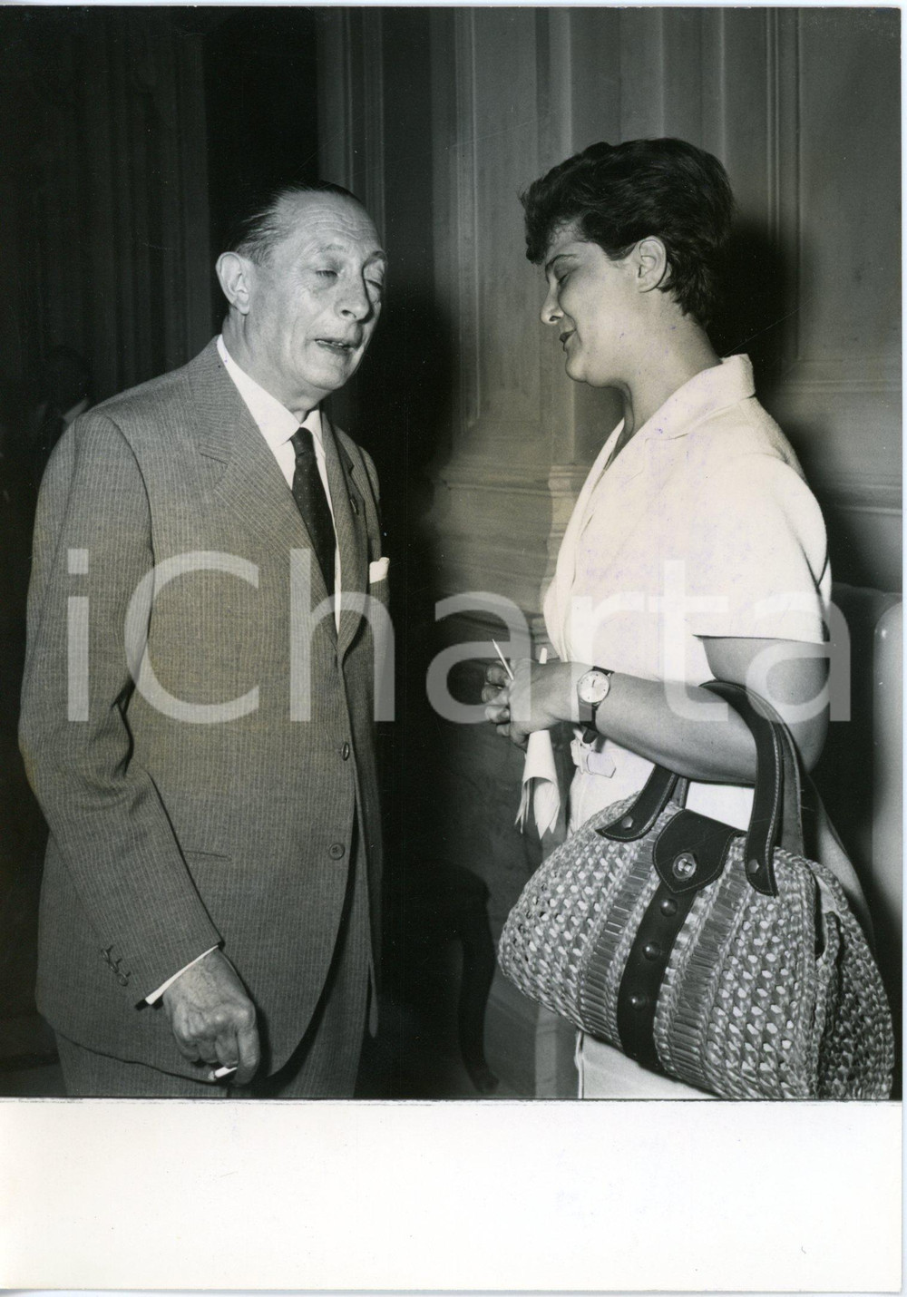 1960 ROMA Palazzo del Viminale - Consiglio dei ministri - Alberto FOLCHI *Foto