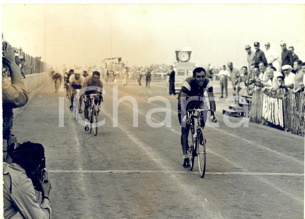 1961 TOUR DE FRANCE ANTIBES 11^ tappa - Guido CARLESI batte Jacques ANQUETIL