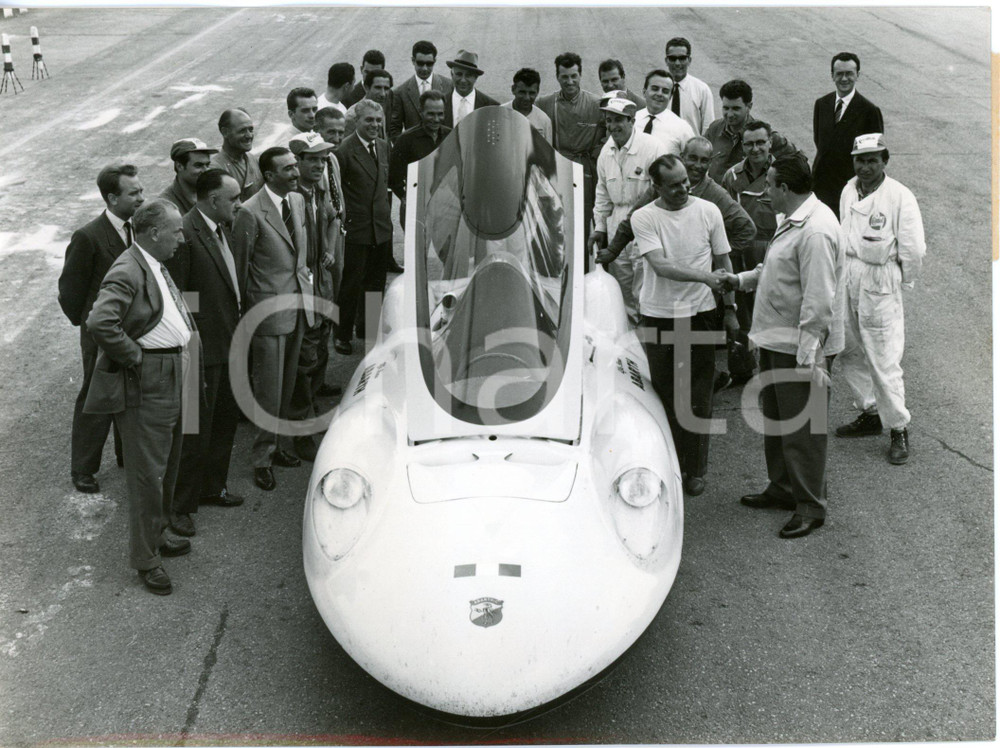 1957 MONZA AUTOMOBILISMO - Team FIAT con ABARTH 750 PININFARINA Classe G *Foto