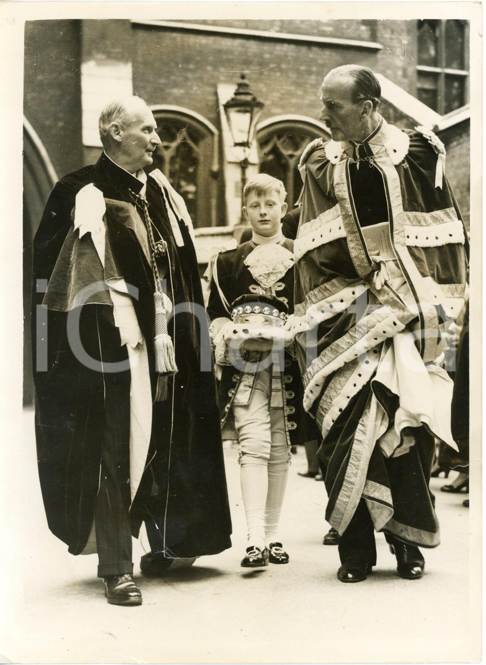 1953 LONDON Coronation Rehearsal - Rupert DE LA BÈRE and Bernard LAW MONTGOMERY