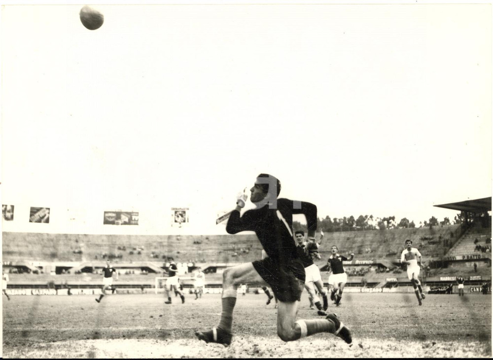 1959 CALCIO SERIE A TORINO-SPAL 1-0 Goal di Giuseppe VIRGILI - Foto 18x13 cm