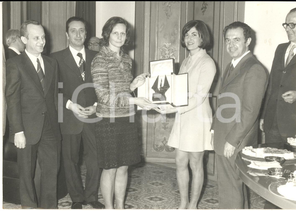 1973 ROMA - Premio "3M-ICN" - Michele TANTALO Anna PLATTER Yvonne TASINI *Foto
