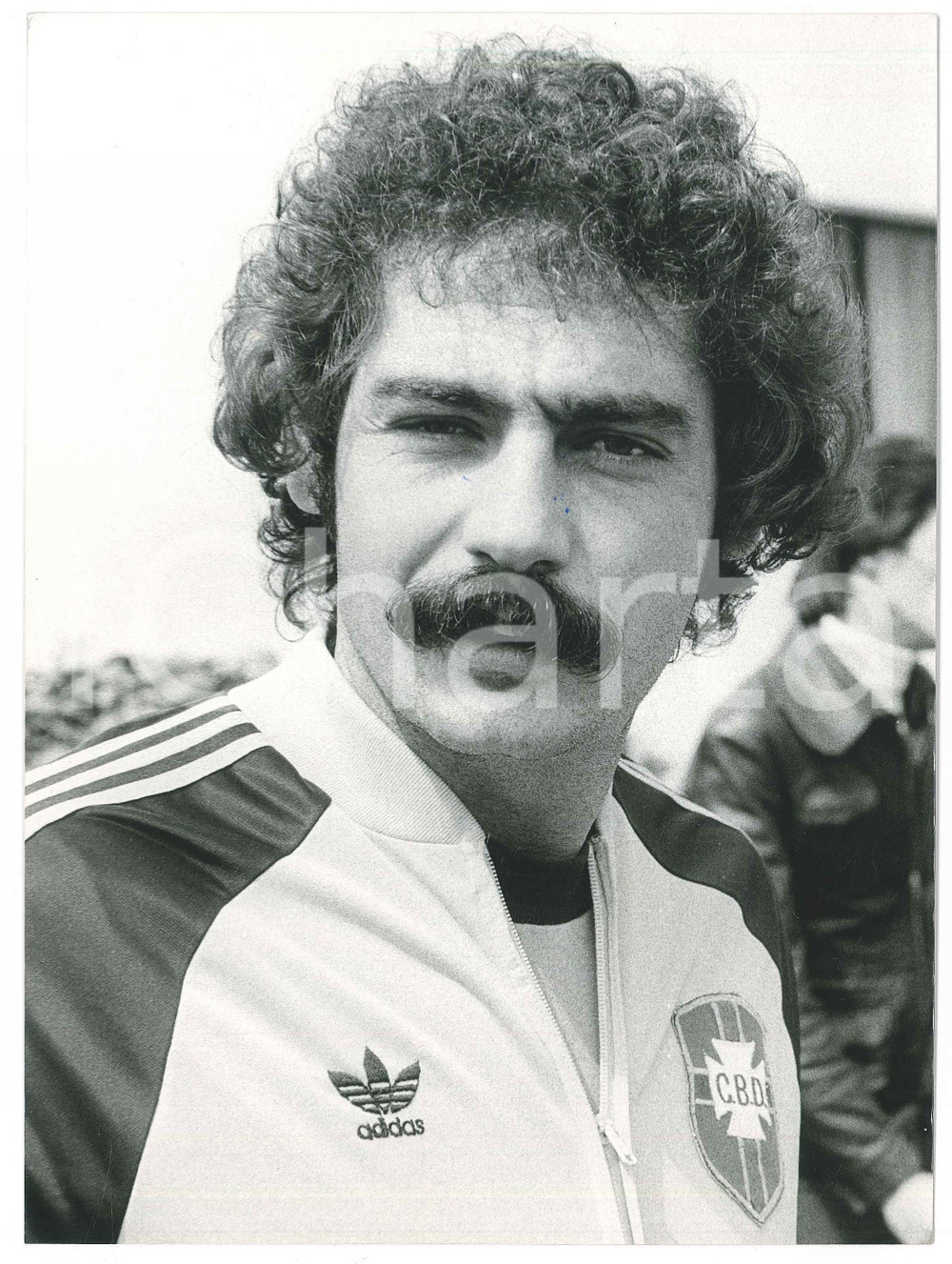 Fotografia d epoca originale 1978 BRASILE  CALCIO Roberto RIVELINO Ritratto centrocampista  Foto 18x24 1 1