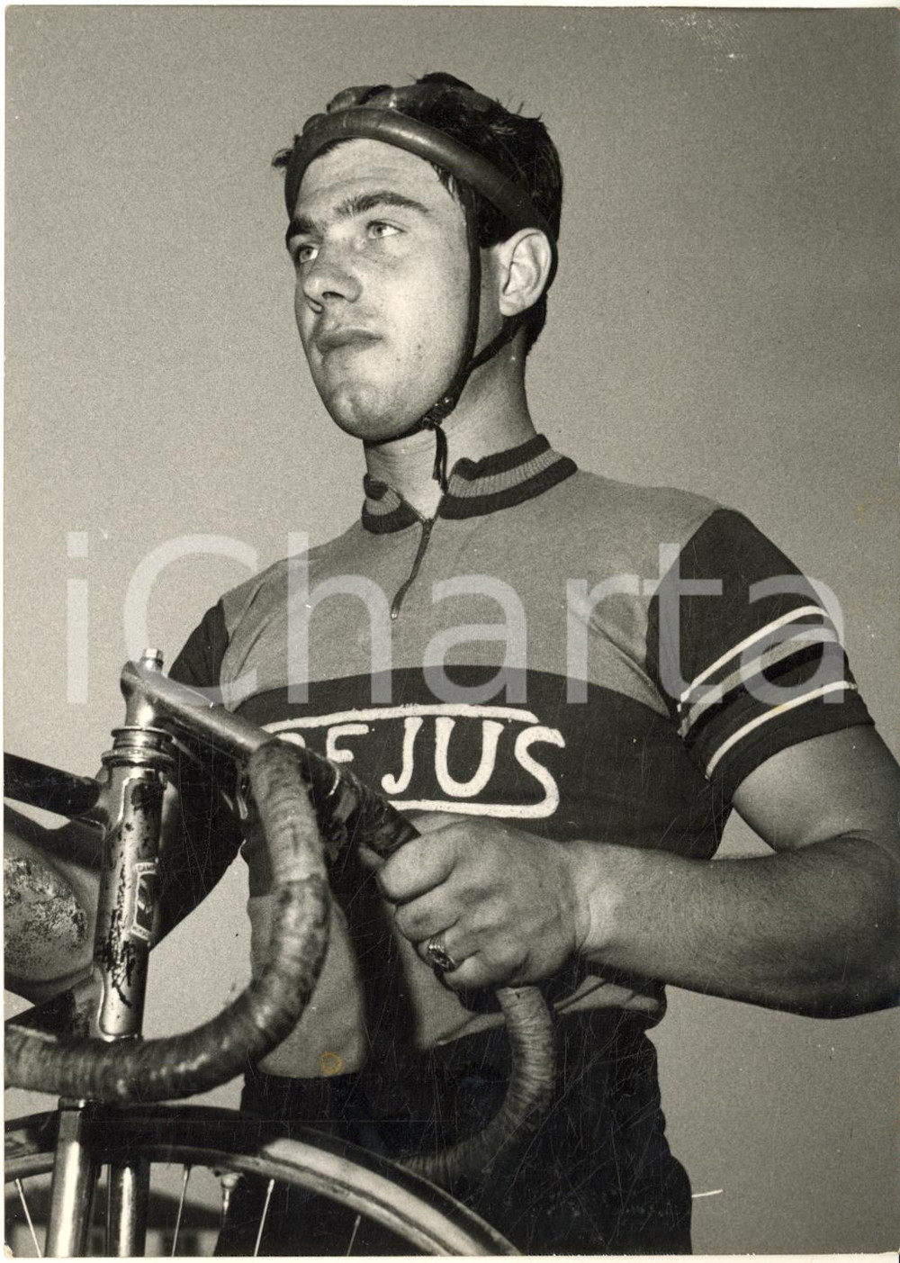 1955 DALMINE CICLISMO SU PISTA Marino MORETTINI campione velocità dilettanti