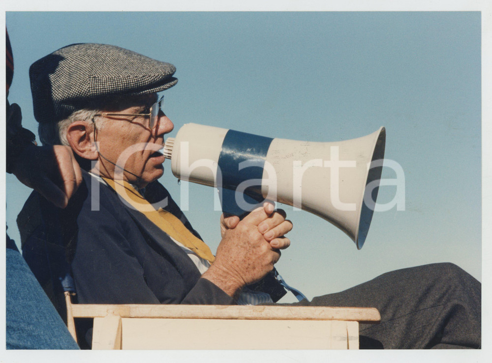 Materiale cinematografico d’epoca 1987 UN RAGAZZO DI CALABRIA Luigi COMENCINI backstage Foto 24x17 cm 1