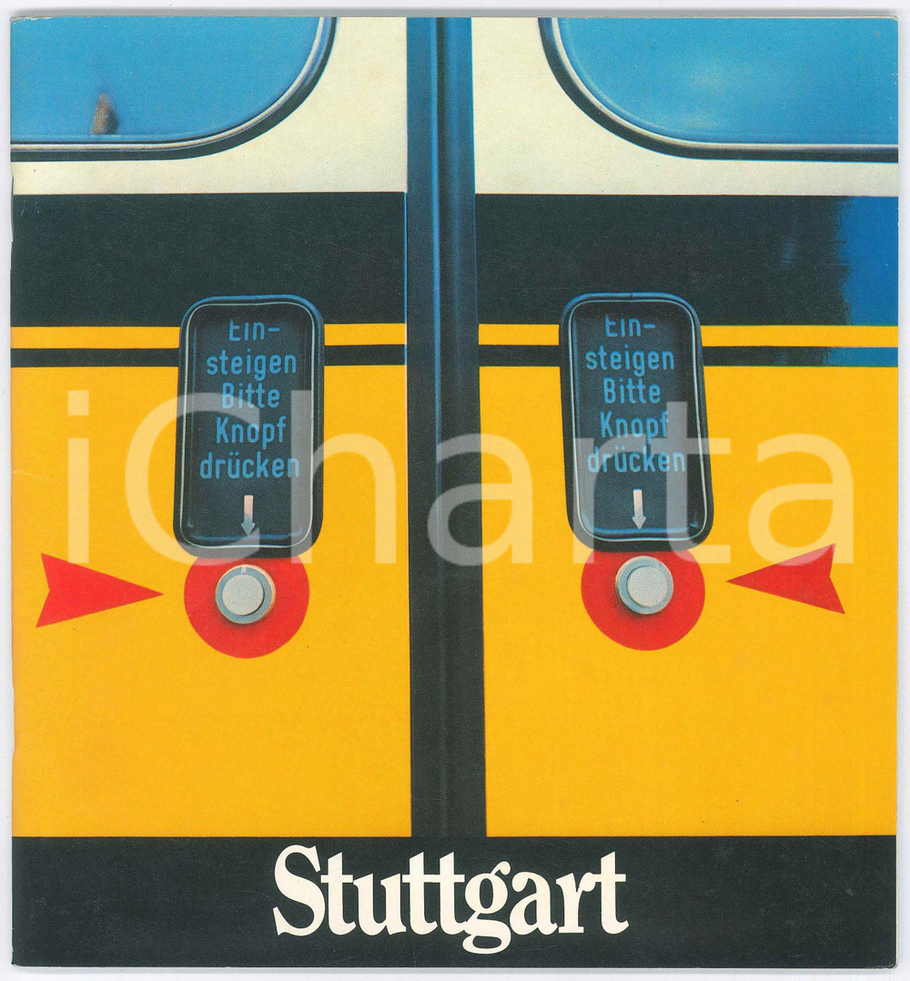 Materiale pubblicitario d’epoca 1978 TOURISM STUTTGART GERMANY Illustrated brochure  36 pp. 1