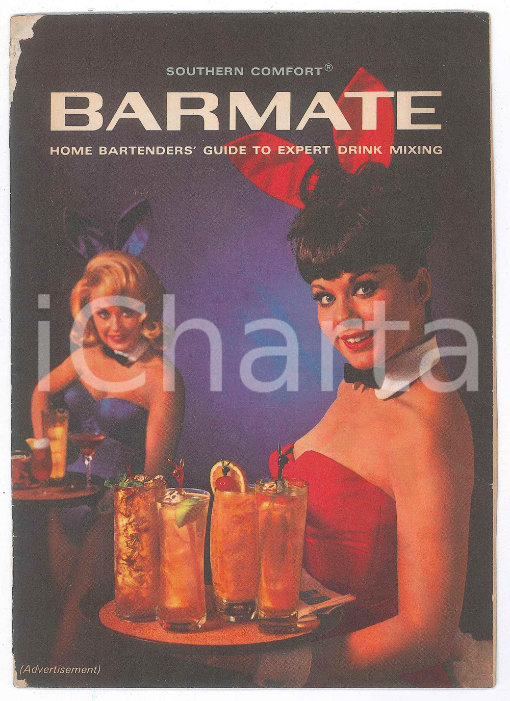 Libro, pubblicazione d epoca 1965 USA  SOUTHERN COMFORT Corporation  Barmate  12 p. PLAYBOY 1