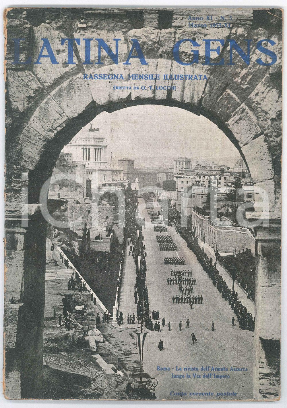 Giornale, rivista storica 1933 LATINA GENS Castello di ROCCASINIBALDA  Salvatore SPATARO  Anno XI nÂ°3 1