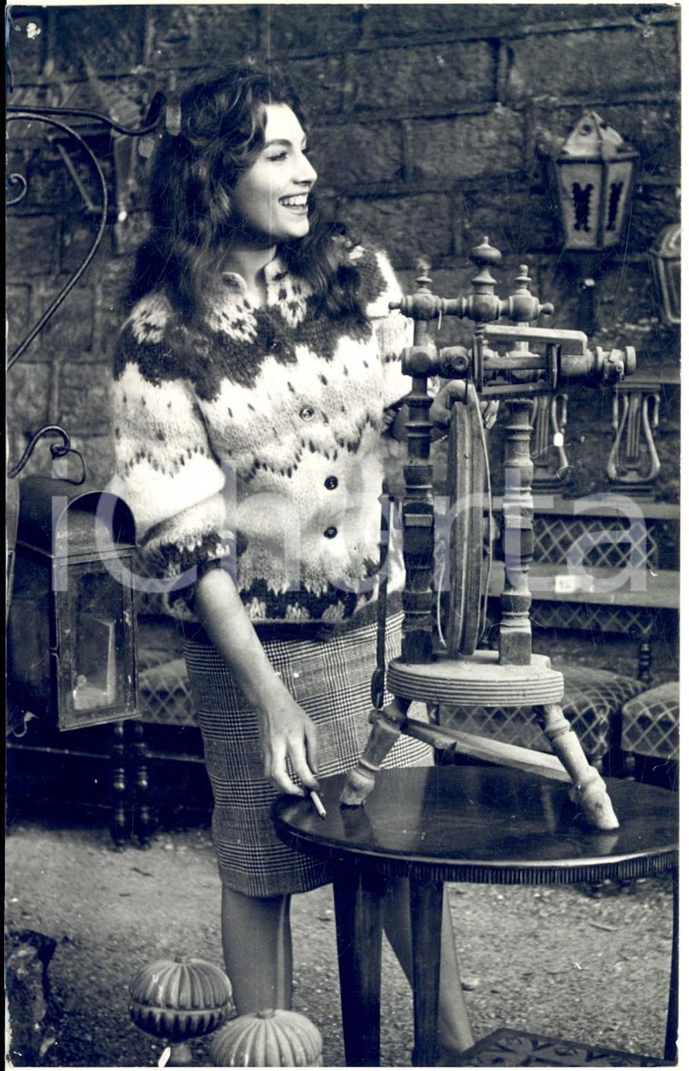 1959 CARNEVALE RAPALLO Caccia al tesoro - Rosanna SCHIAFFINO in gara *Foto 18x13