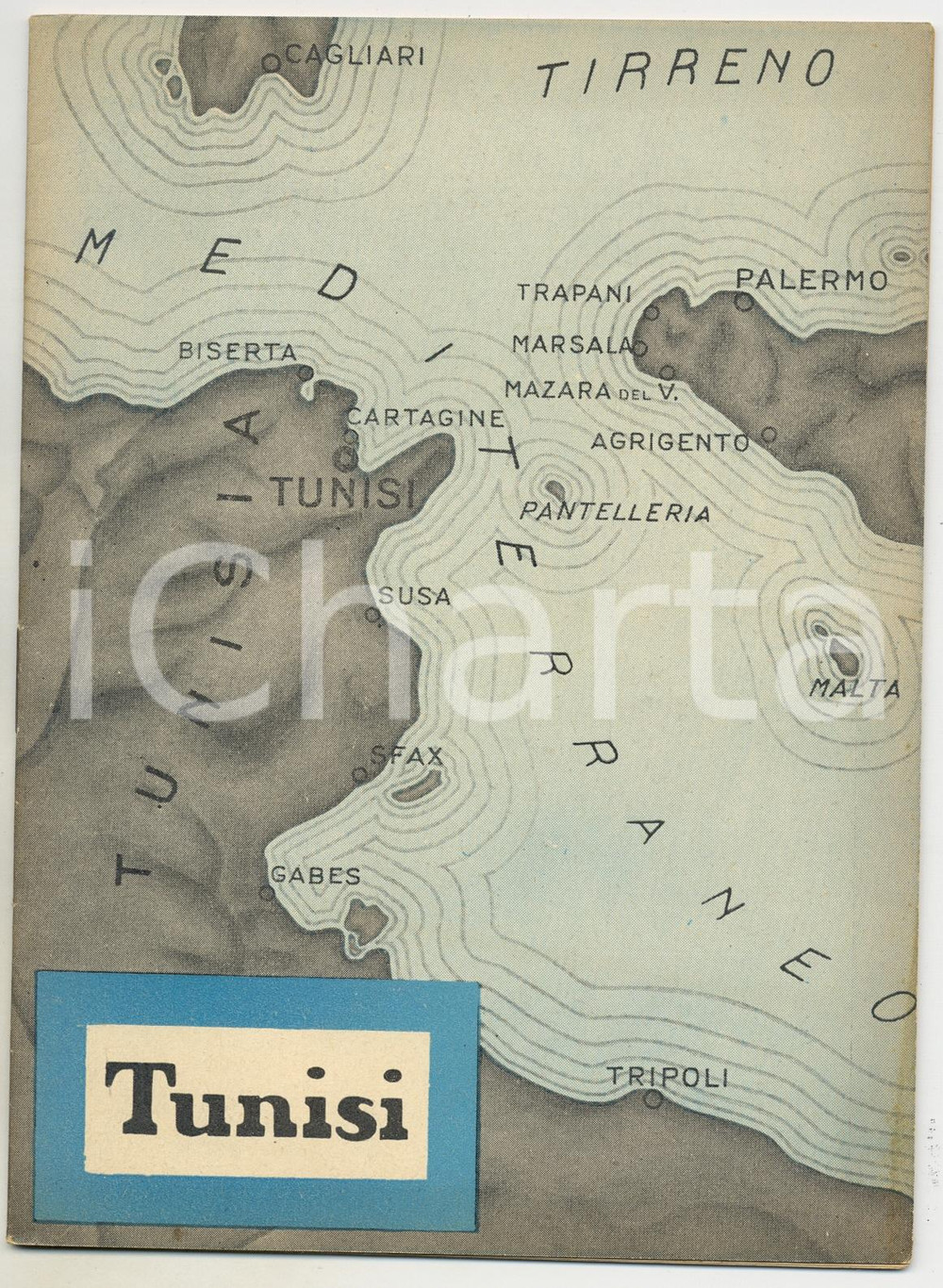 Libro, pubblicazione d epoca 1940 AA.VV. Tunisi  Libretto PROPAGANDA antifrancese 32 pp. 1