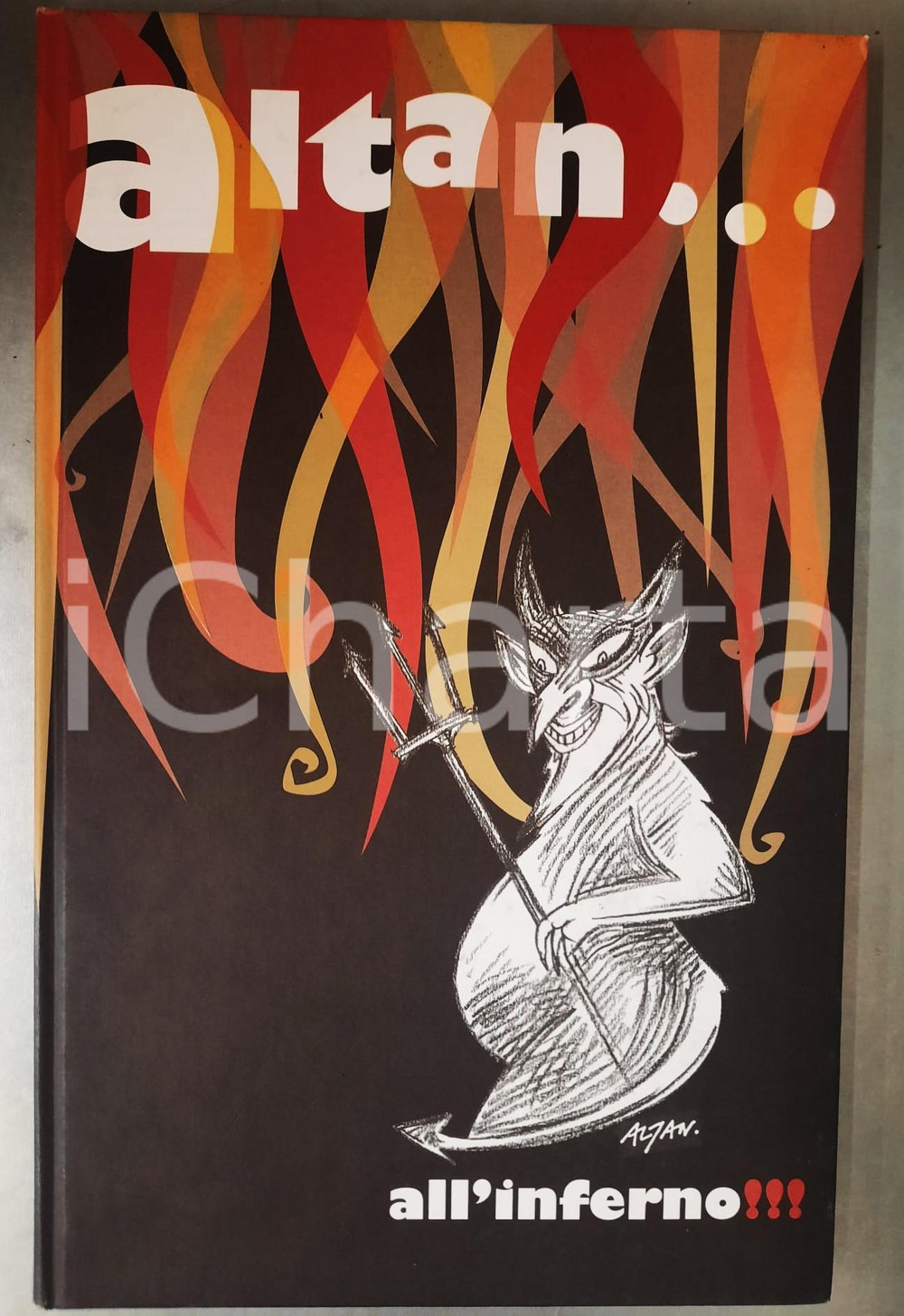 2011 ALTAN all'inferno!!! - Volume FUMETTI mostra "La Divina.com" *ILLUSTRATO 1