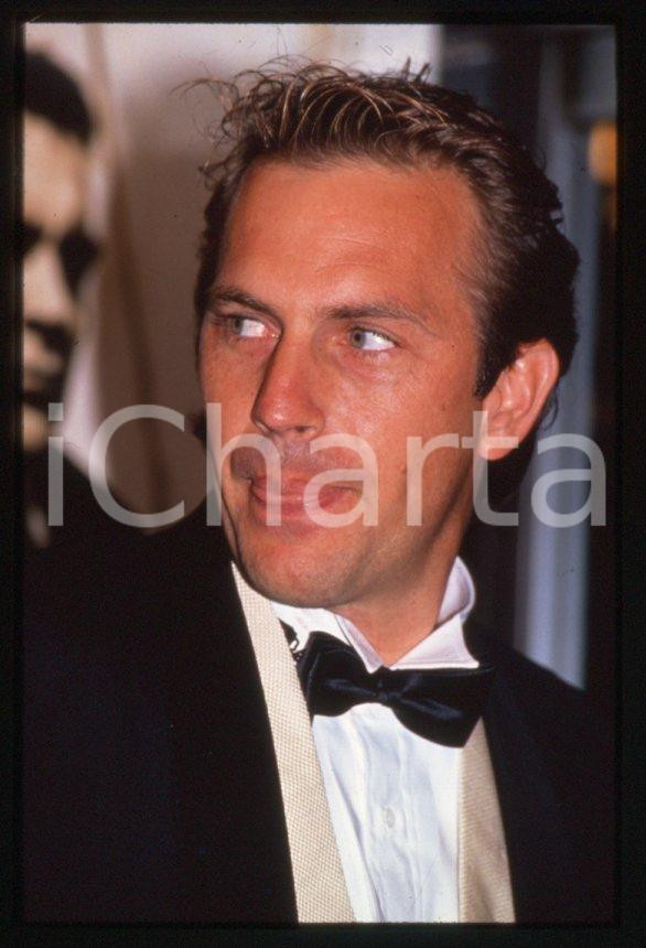Fotografia d epoca originale Kevin COSTNER  63rd Annual Academy Awards 1991 35mm vintage slide 4 1