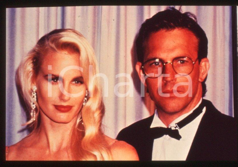 Fotografia d epoca originale Daryl HANNAH Kevin COSTNER  Academy Awards 1998 35mm vintage slide 1