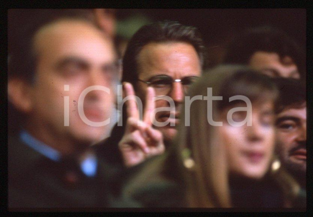 Fotografia d epoca originale Kevin COSTNER  MILANO 1993  Ritratto 35 mm vintage slide 13 1