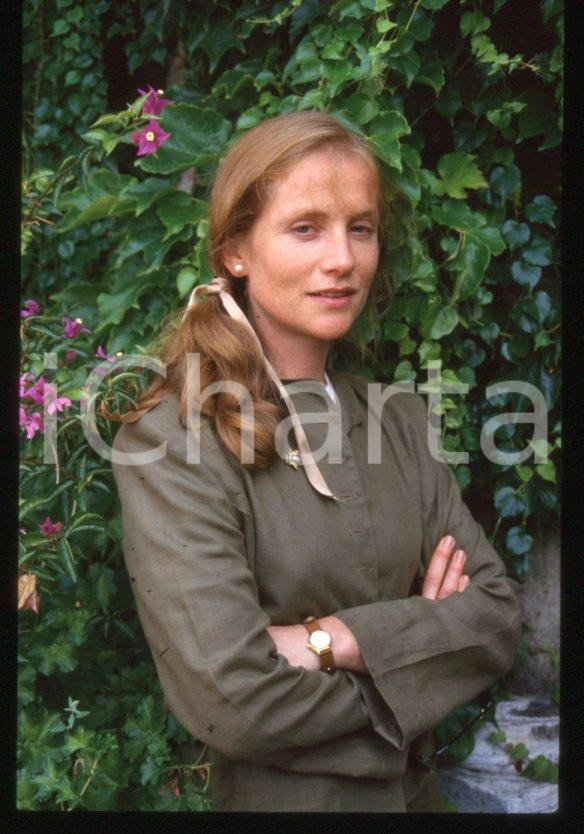 Fotografia d epoca originale Isabelle HUPPERT  Mostra del Cinema di VENEZIA 1985 ca 35mm vintage slide 11 1