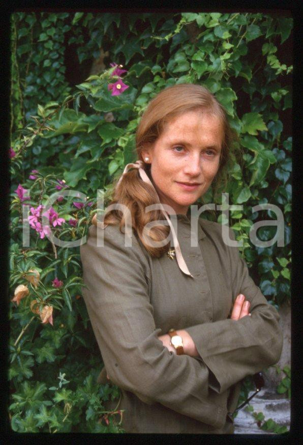 Fotografia d epoca originale Isabelle HUPPERT  Mostra del Cinema di VENEZIA 1985 ca 35mm vintage slide 23 1