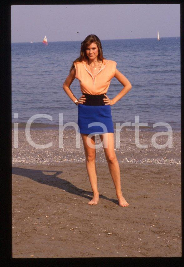 Fotografia d epoca originale Carol ALT  Lido di VENEZIA Mostra del Cinema 1988  35 mm vintage slide 17 1