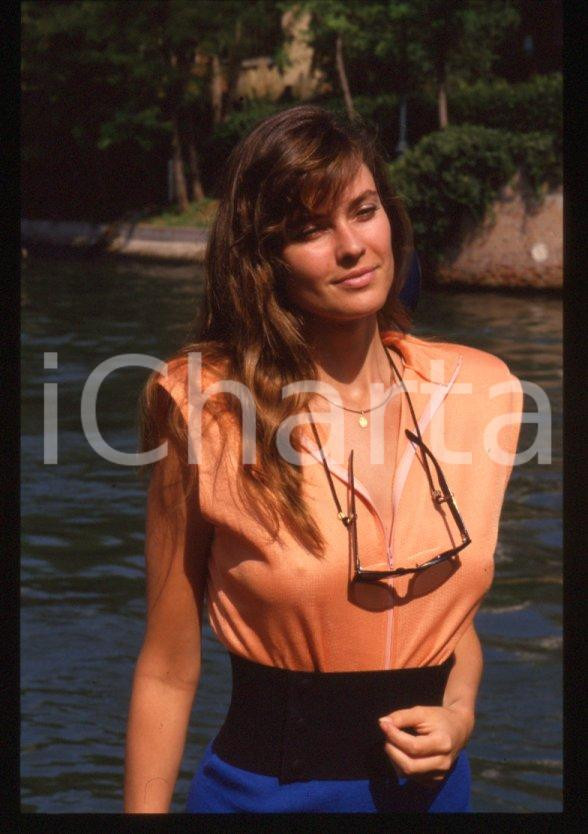 Fotografia d epoca originale Carol ALT  VENEZIA Mostra del Cinema 1988  35 mm vintage slide 2 1