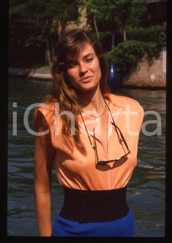 Fotografia d epoca originale Carol ALT  VENEZIA Mostra del Cinema 1988  35 mm vintage slide 6 1