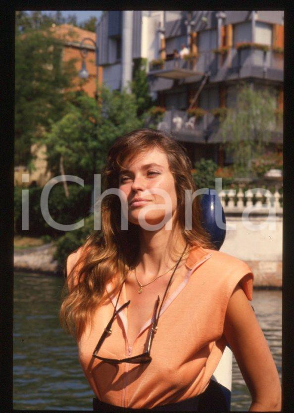 Fotografia d epoca originale Carol ALT  VENEZIA Mostra del Cinema 1988  35 mm vintage slide 7 1