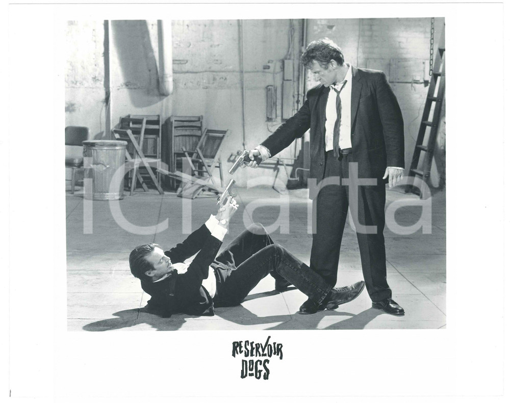 1992 CINEMA - RESERVOIR DOGS Harvey KEITEL Steve BUSCEMI Photo 25x20 cm Fotografia di agenzia. GOOD/buono  Formato: 25x20 originale e autentica 1