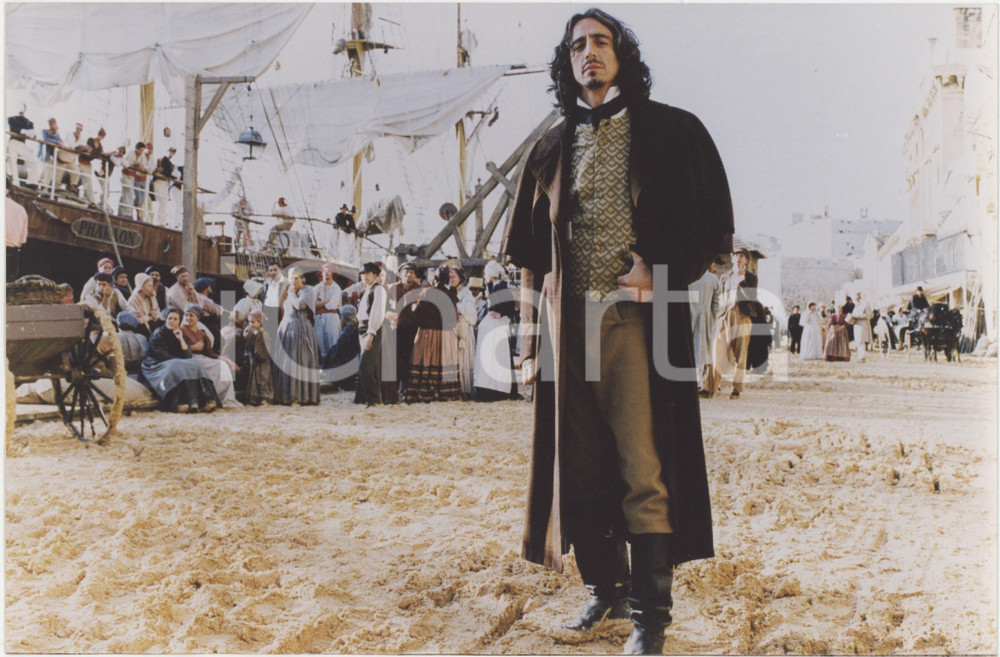 Materiale cinematografico d’epoca 1998 Serie Tv Le Comte de Monte Cristo Sergio RUBINI Ritratto  Foto 23x15 cm 1