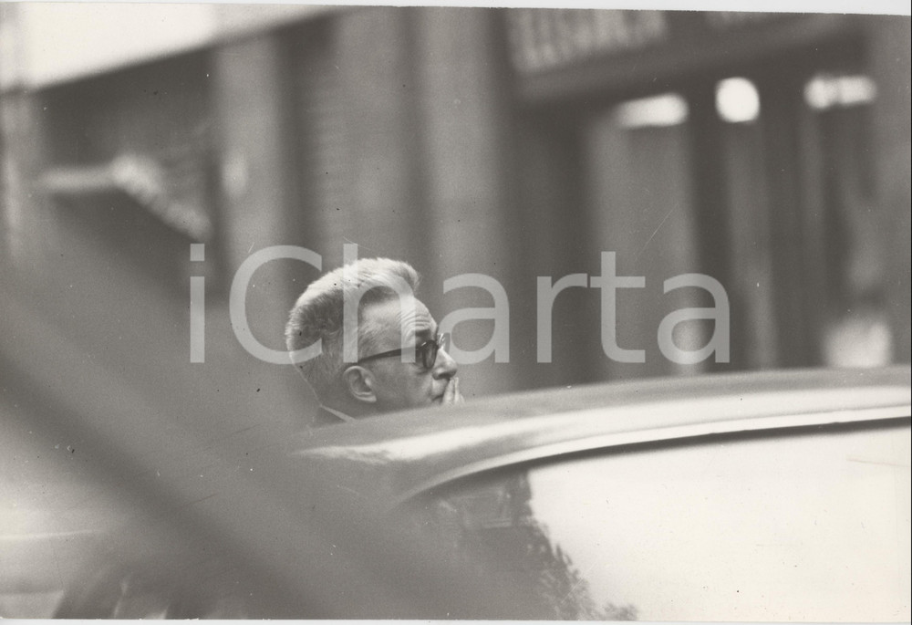 Fotografia d epoca originale 1975 ca ITALIA Aldo TOGLIATTI paparazzato  Foto 31x20 cm 2 1