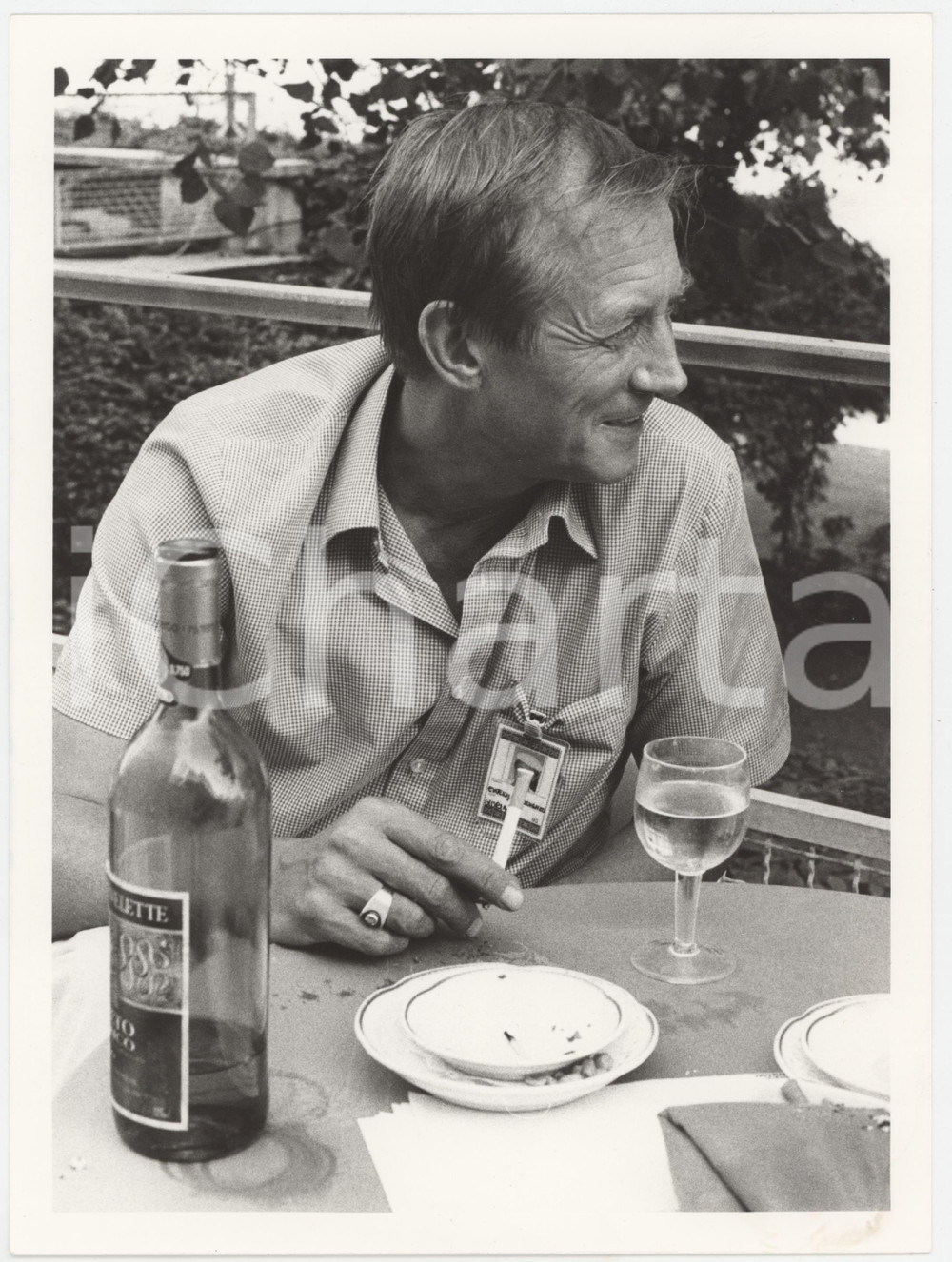 Fotografia d epoca originale 1984 VENEZIA Mostra del cinema  Evgenij AleksandroviÄ EVTUSENKO Foto 18x24 1 1