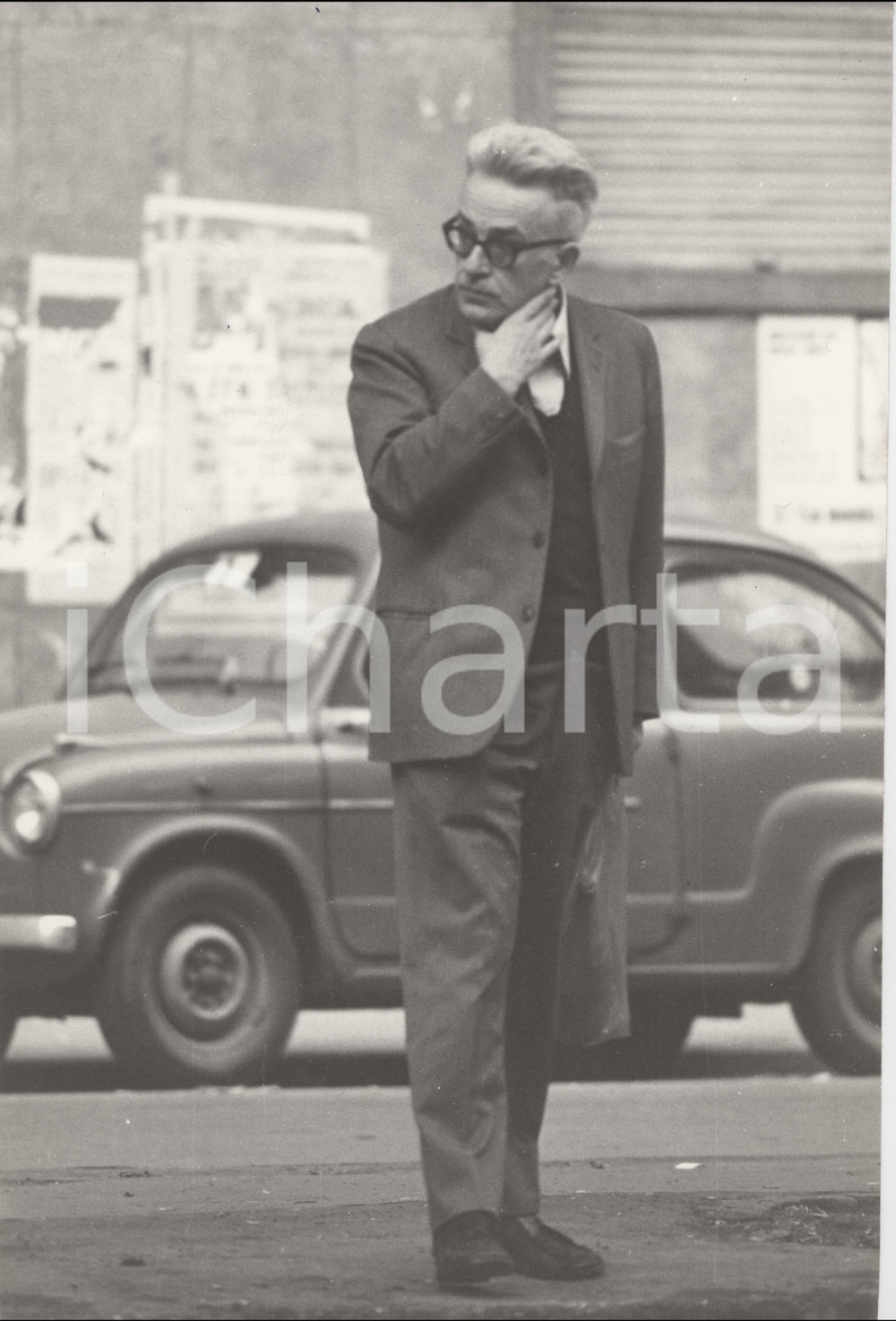 Fotografia d epoca originale 1975 ca ITALIA Aldo TOGLIATTI paparazzato  Foto 20x31 cm 3 1