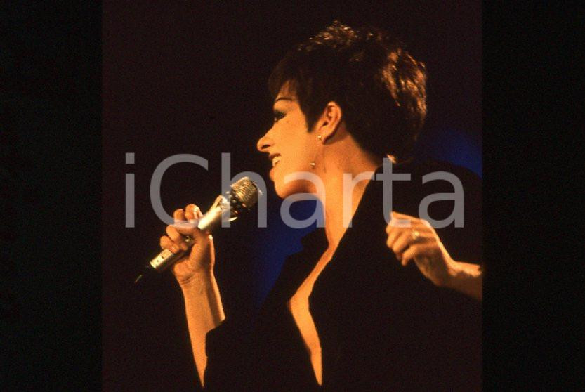 Fotografia d epoca originale Liza MINNELLI  40Â° Festival di SANREMO 1990 35mm vintage slide 15 1