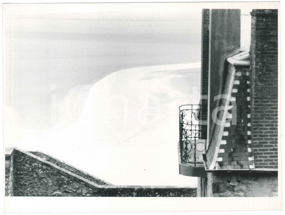 Fotografia d epoca originale 1963 MONT SAINTMICHEL FRANCE Bassa marea  Foto ARTISTICA 24x18 cm 1 1