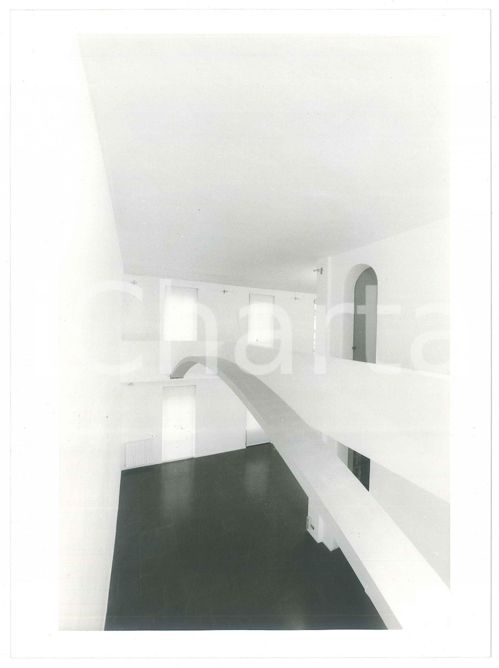 Fotografia d epoca originale 1989 MILANO Fondazione MUDIMA Primo e secondo piano  Foto 17x24 cm 1