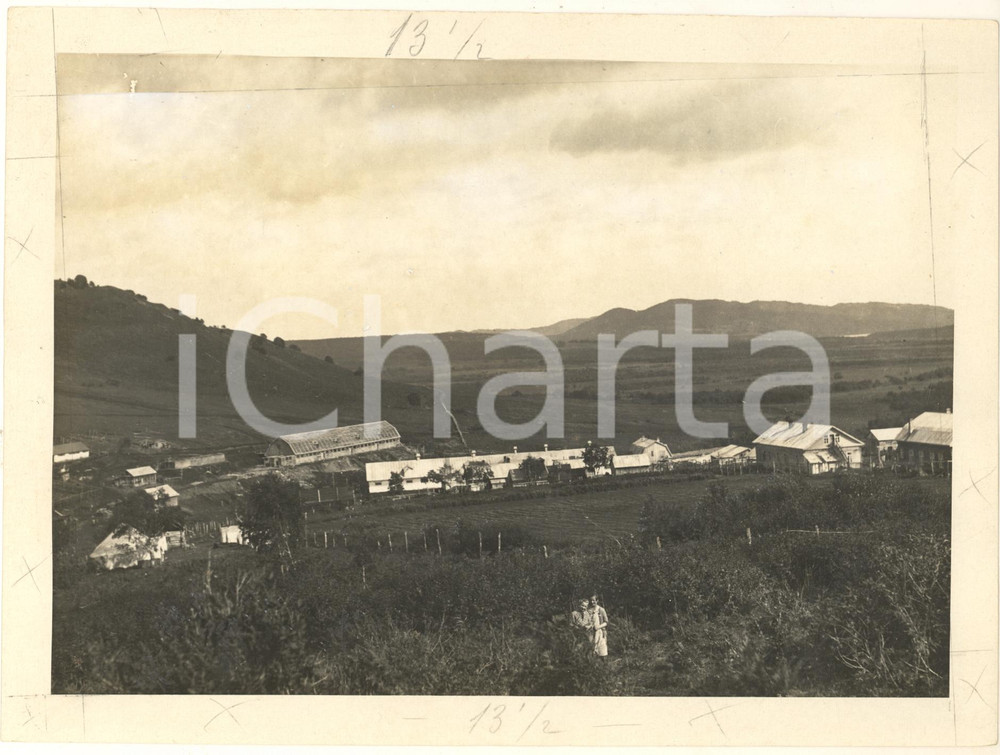 Fotografia d epoca originale 1932 PETROPAWLOWAKKAMCHATSKIY Ex URSS Veduta dei sovchoz Foto ANIMATA 24x18 1