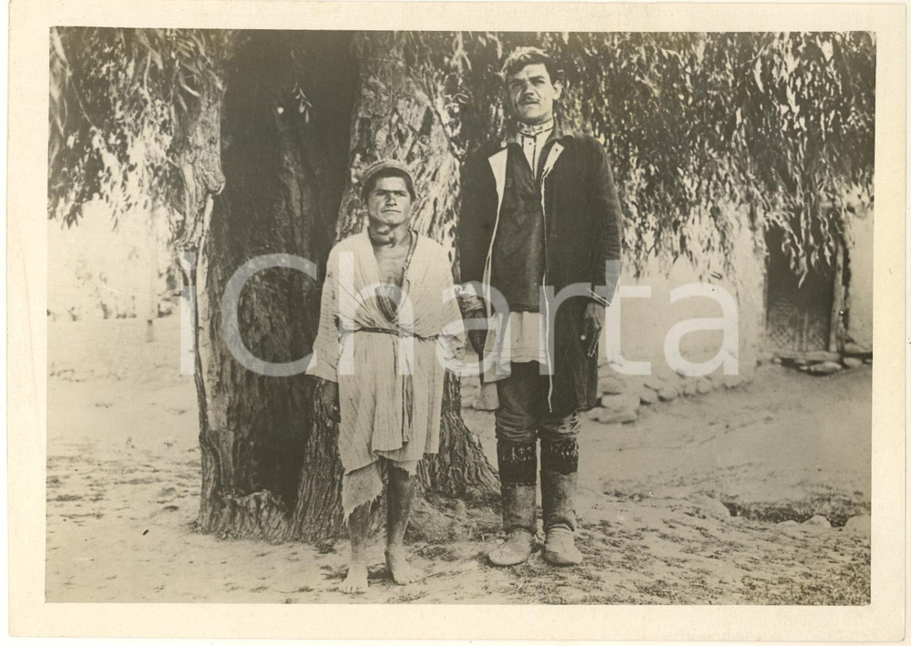 1928 PAMIR Valle del fiume VANCH - Ritratto di uomini tagiki *Foto 20x14
