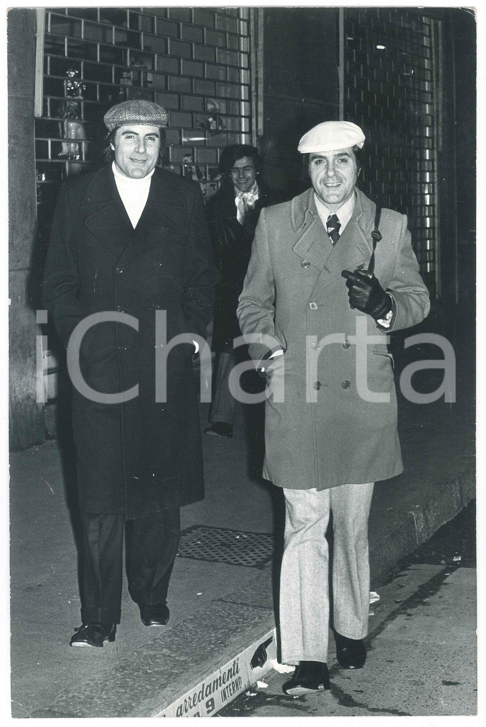 Fotografia d epoca originale 1970 ca ITALIA  TEATRO Aldo e Carlo GIUFFRÃˆ Ritratto  Foto 20x30 cm 2 1