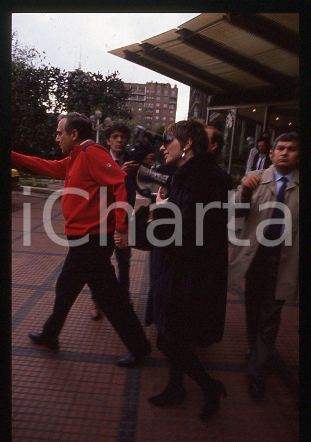Liza MINNELLI - MILANO 1989 Hotel Principe di Savoia *35mm vintage slide 2
