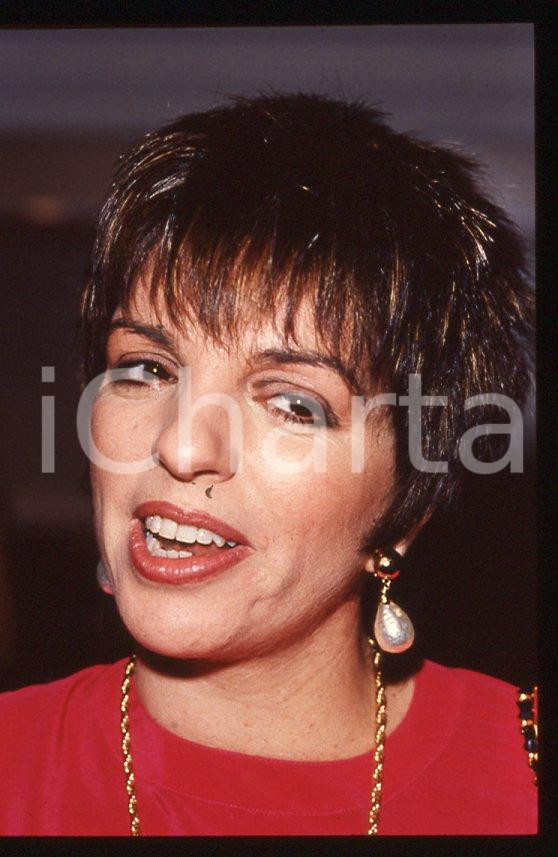 Fotografia d epoca originale Liza MINNELLI  Atelier Gianfranco FERRE  MILANO 1989 35mm vintage slide 5 1