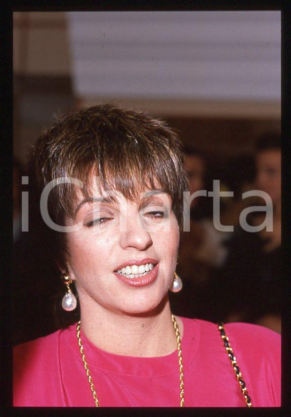 Fotografia d epoca originale Liza MINNELLI  Atelier Gianfranco FERRE  MILANO 1989 35mm vintage slide 7 1