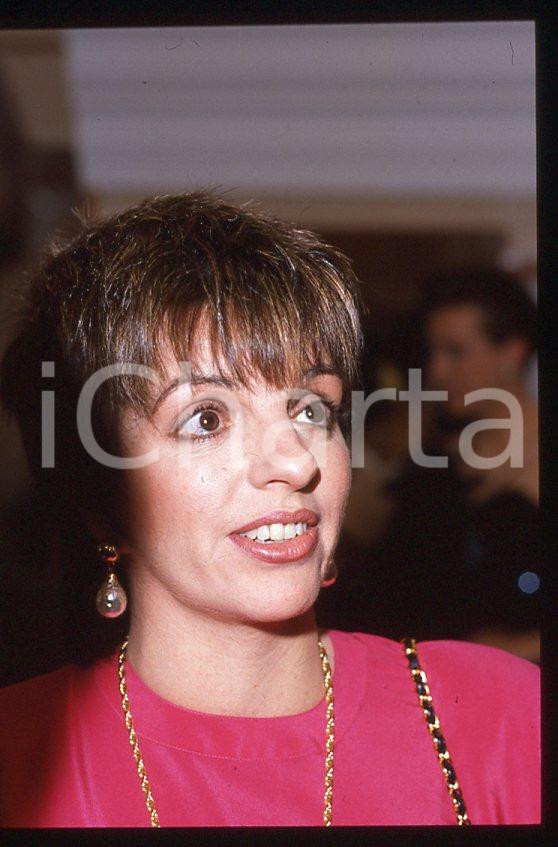 Fotografia d epoca originale Liza MINNELLI  Atelier Gianfranco FERRE  MILANO 1989 35mm vintage slide 8 1