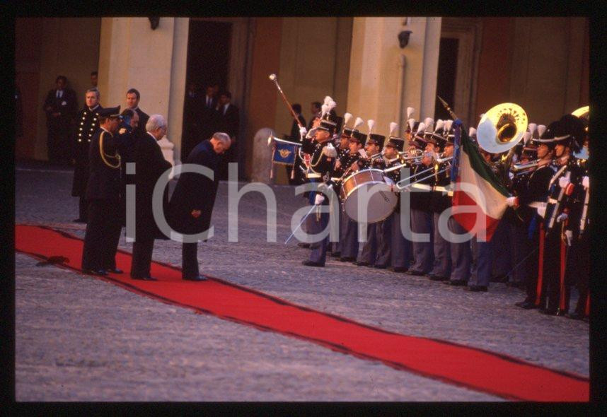 Fotografia d epoca originale 35mm vintage slide 1989 ROMA QUIRINALE Francesco COSSIGA Michail GORBACHEV 11 1
