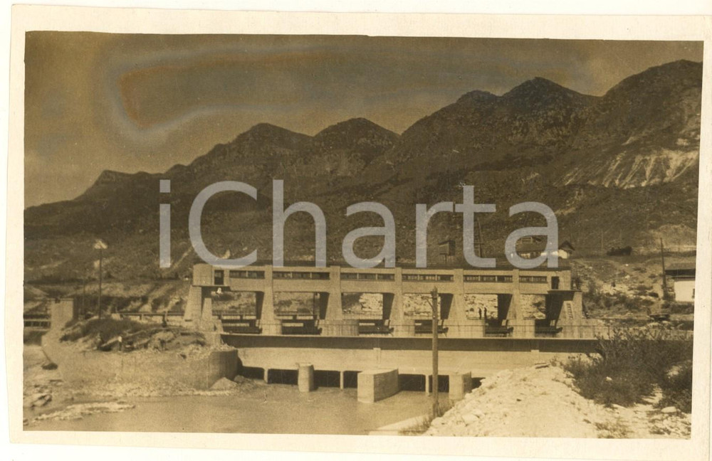 Fotografia d epoca originale 1935 ca Area di BAKSAN CABARDINOBALCARIA, URSS Centrale idroelettrica  Foto 1
