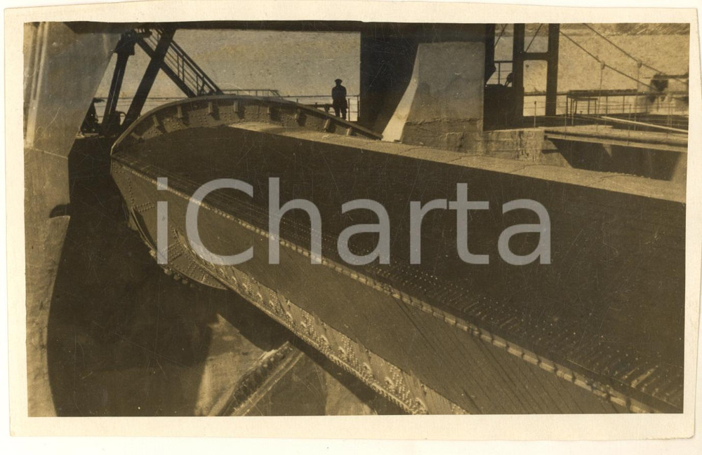 Fotografia d epoca originale 1934 URSS Diga DZOR  Veduta della struttura Foto 17x11 cm 1