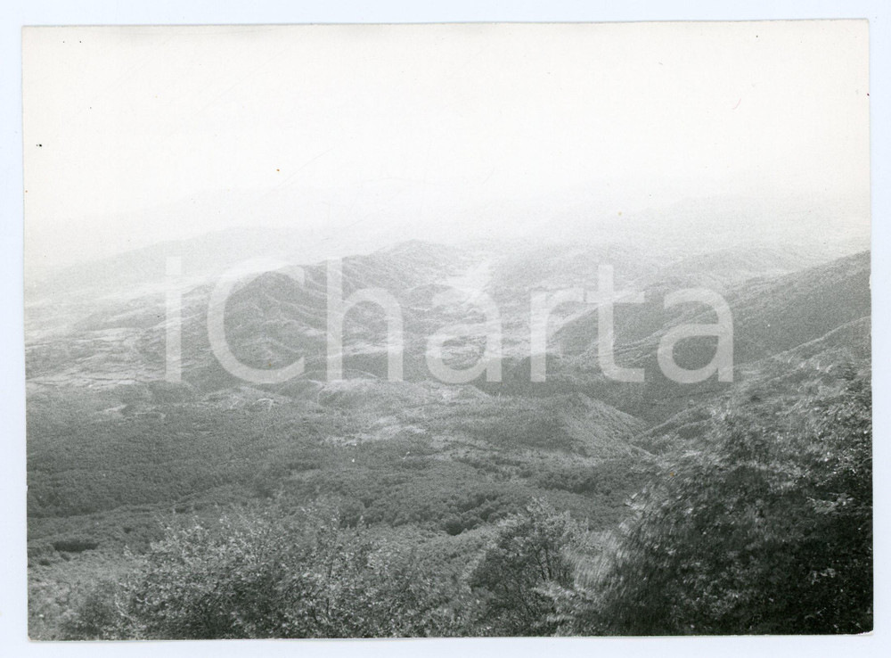 1979 GUARCINO LocalitÃ  CAMPOCATINO Panorama dei Monti Ernici - Foto 17x13 cm Fotografia d'epoca con didascalia al verso.  FAIR/discreto Lievi smussature agli angoli Formato: 17x13 cm originale e autentica 1